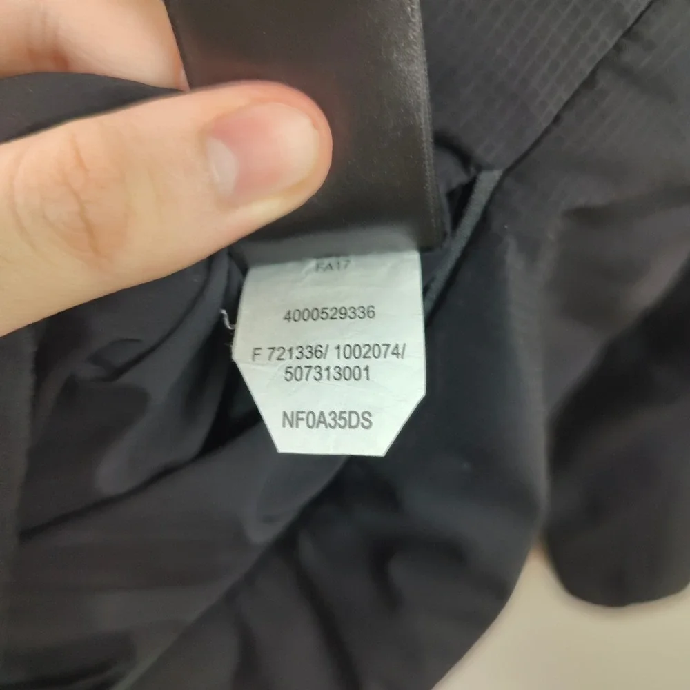 The North Face Mens Ventrix Jacket Medium Black Full Zip Ripstop Gorpcore